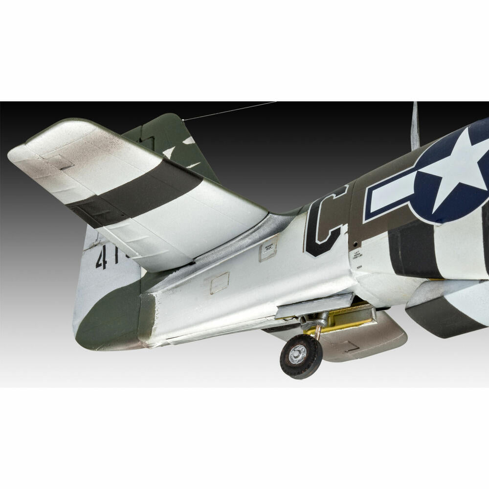 Revell Flugzeug-Modellbausatz P-51D-5NA Mustang early version, 158 Teile, 1:32, 03944