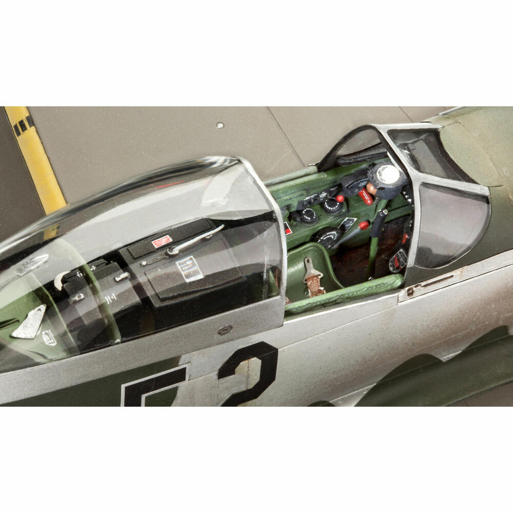 Revell Flugzeug-Modellbausatz P-51D-5NA Mustang early version, 158 Teile, 1:32, 03944