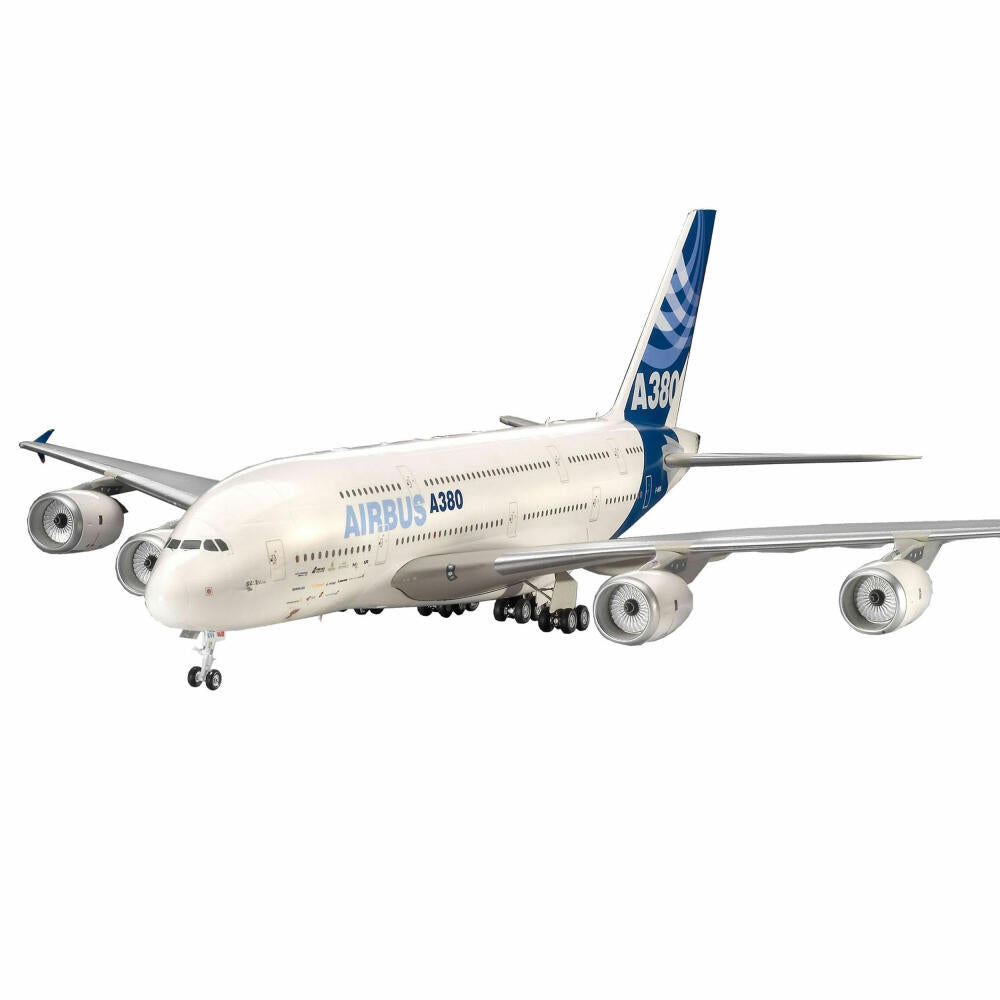 Revell Flugzeug-Modellbausatz Airbus A380 Design New livery First Flight, 163 Teile, 1:144, 04218