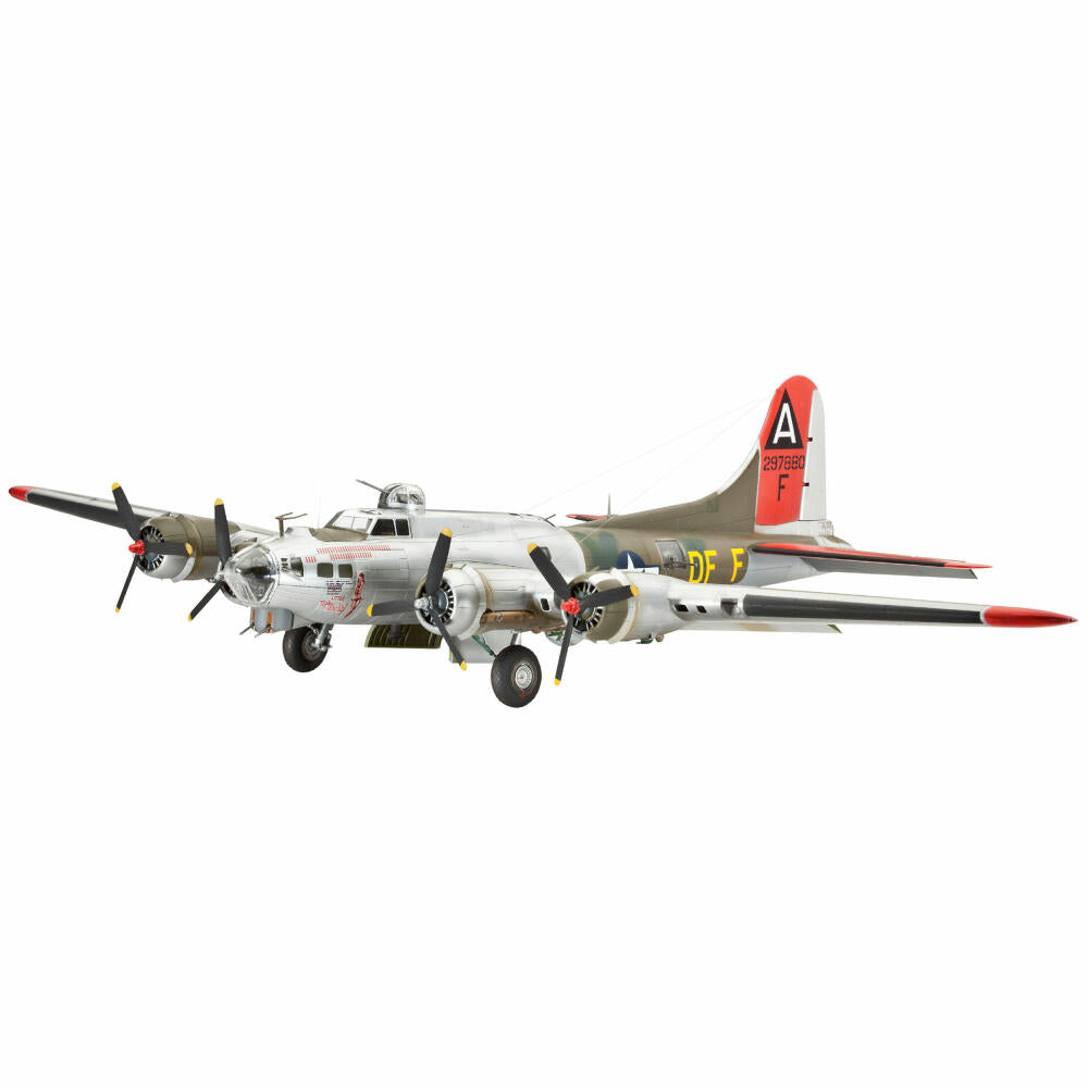 Revell Flugzeug-Modellbausatz B-17G Flying Fortress, Bomber, 237 Teile, 1:72, 04283