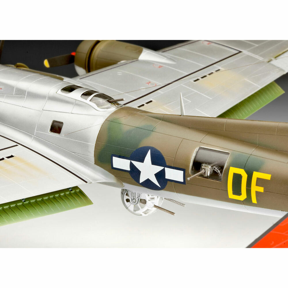 Revell Flugzeug-Modellbausatz B-17G Flying Fortress, Bomber, 237 Teile, 1:72, 04283