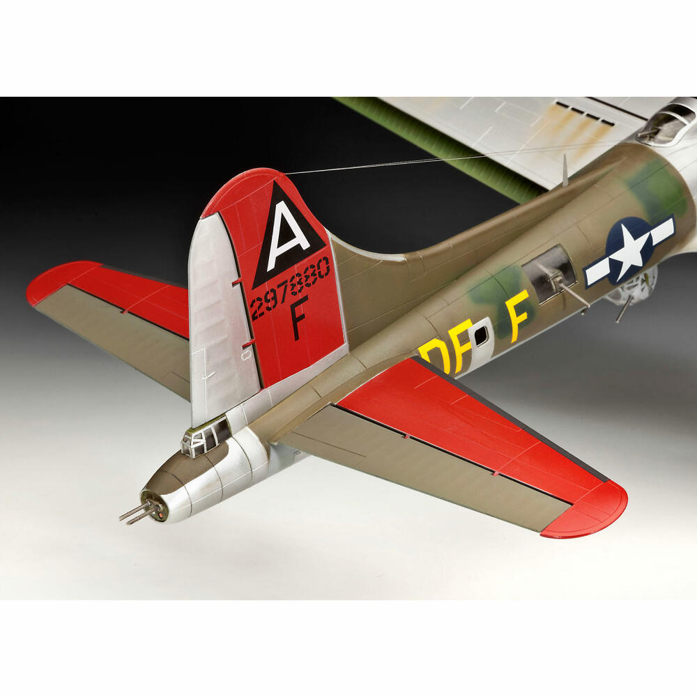 Revell Flugzeug-Modellbausatz B-17G Flying Fortress, Bomber, 237 Teile, 1:72, 04283