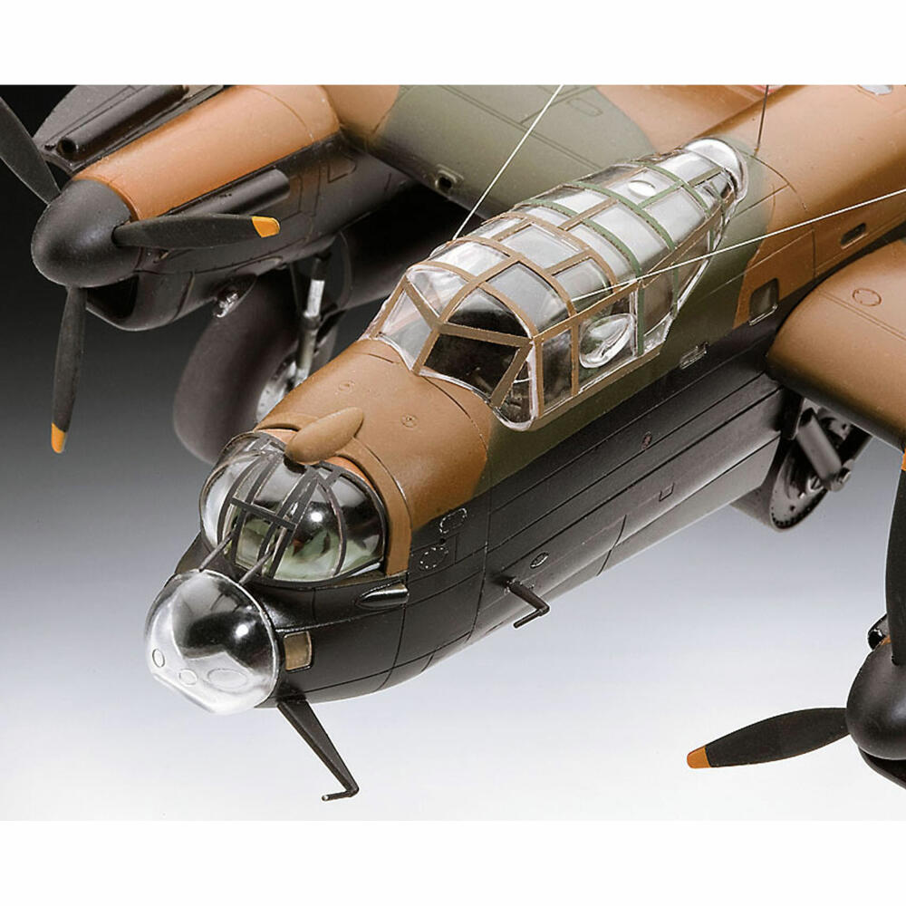 Revell Flugzeug-Modellbausatz Lancaster B.III Dambusters, Bomber, 224 Teile, 1:72, 04295