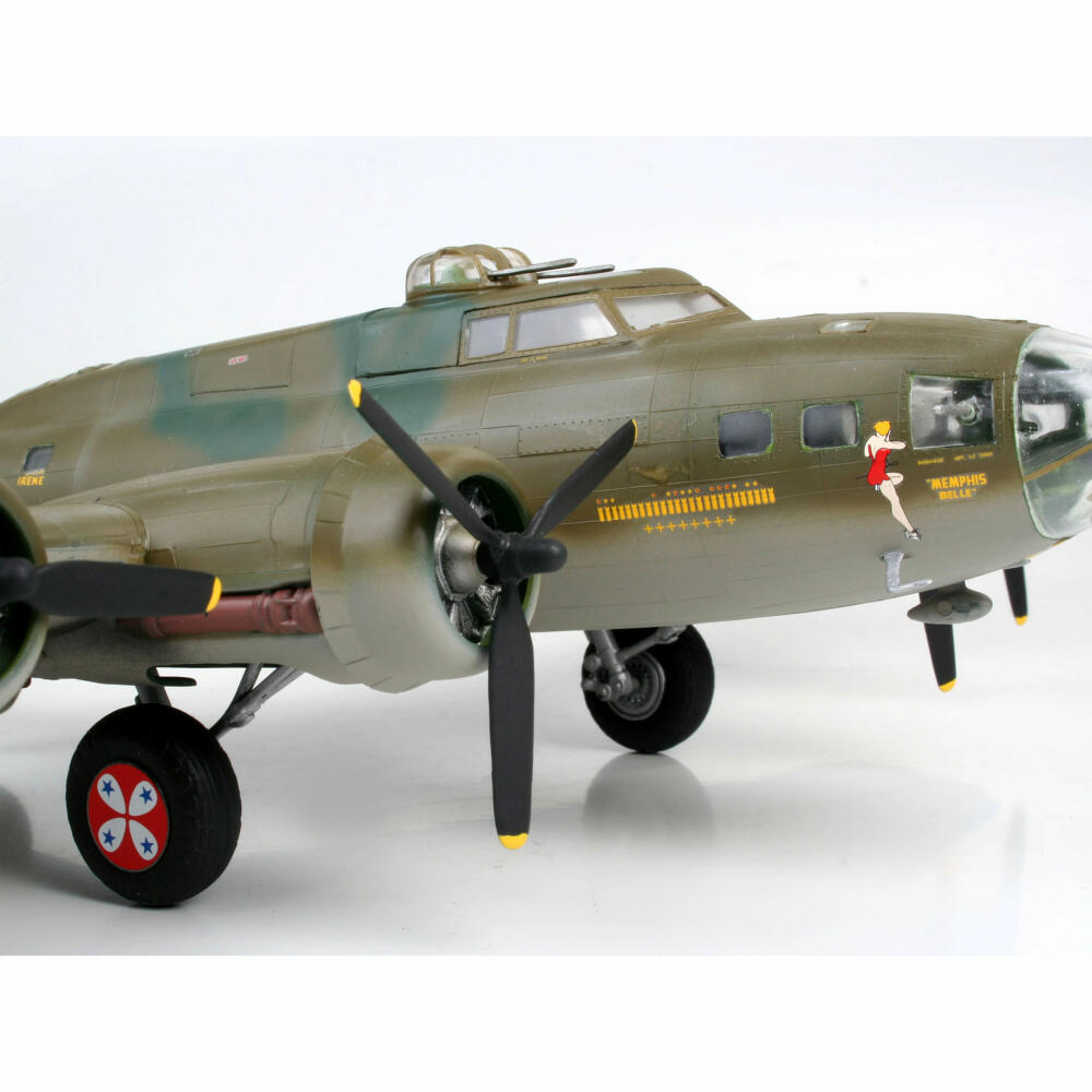 Revell Flugzeug-Modellbausatz B-17F Memphis Belle, Bomber, 107 Teile, 1:48, 04297