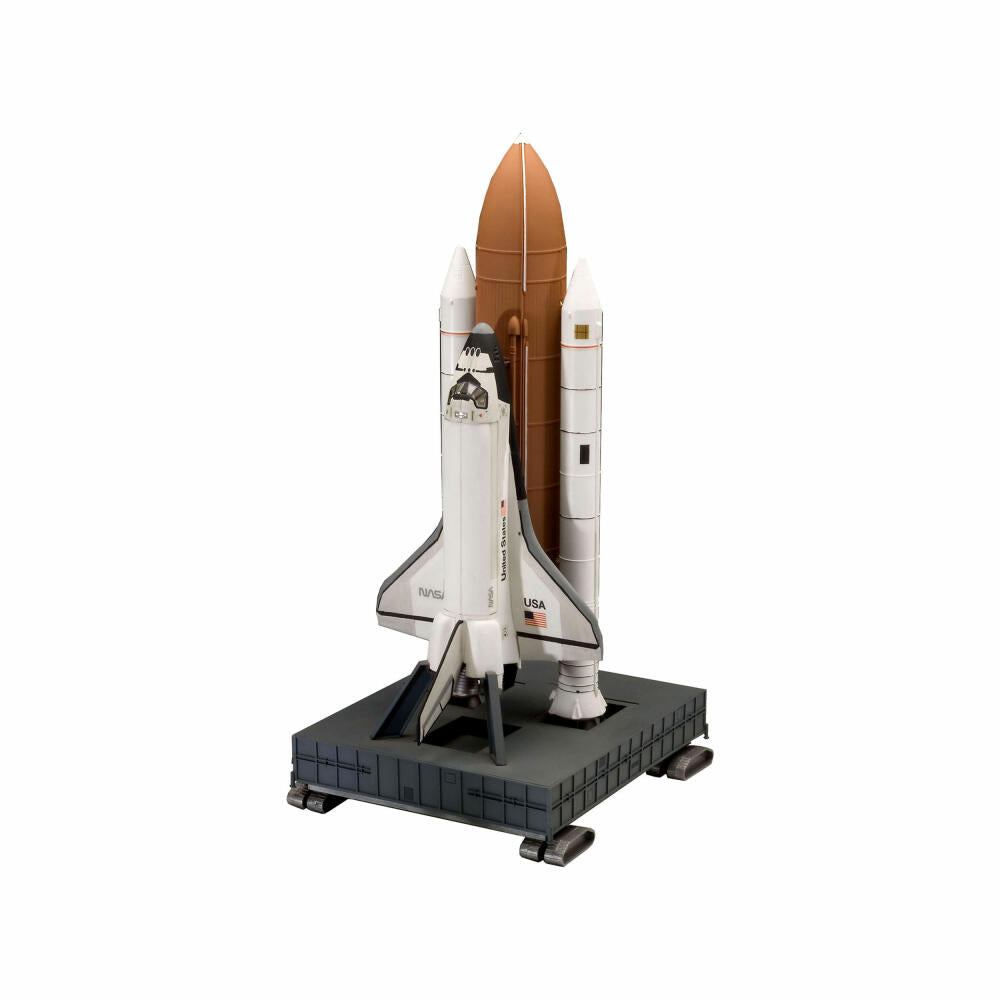 Revell Raumfahrt-Modellbausatz Space Shuttle Discovery & Booster Rockets, 97 Teile, 1:144, 04736