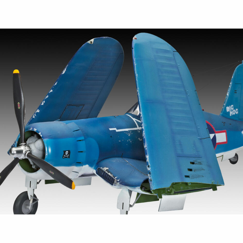 Revell Flugzeug-Modellbausatz Vought F4U-1A Corsair, 68 Teile, 1:32, 04781