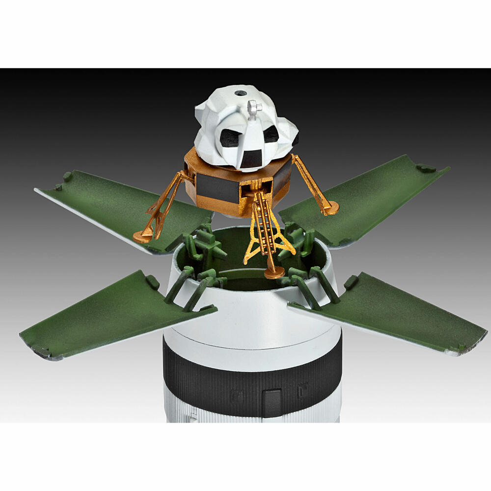 Revell Raumfahrt-Modellbausatz Apollo Saturn V, 82 Teile, 1:144, 04909