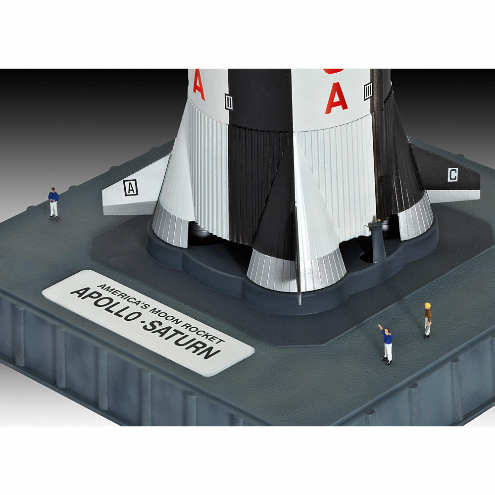 Revell Raumfahrt-Modellbausatz Apollo Saturn V, 82 Teile, 1:144, 04909