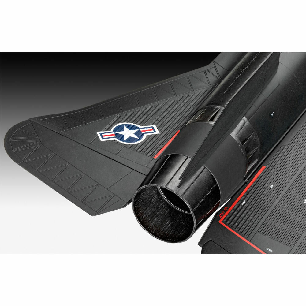 Revell Flugzeug-Modellbausatz Lockheed SR-71 A Blackbird, 206 Teile, 1:48, 04967