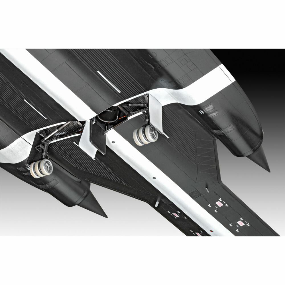 Revell Flugzeug-Modellbausatz Lockheed SR-71 A Blackbird, 206 Teile, 1:48, 04967