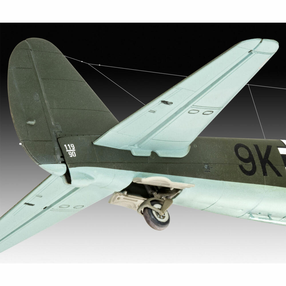 Revell Flugzeug-Modellbausatz Junkers Ju88 A-1 Battle of Britain, 119 Teile, 1:72, 04972