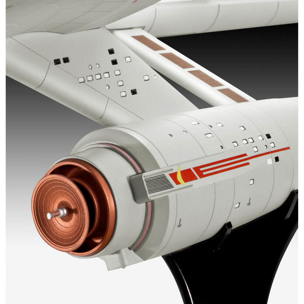 Revell Raumfahrt-Modellbausatz U.S.S. Enterprise NCC-1701 (TOS), Raumschiff, Star Trek, 117 Teile, 1:600, 04991