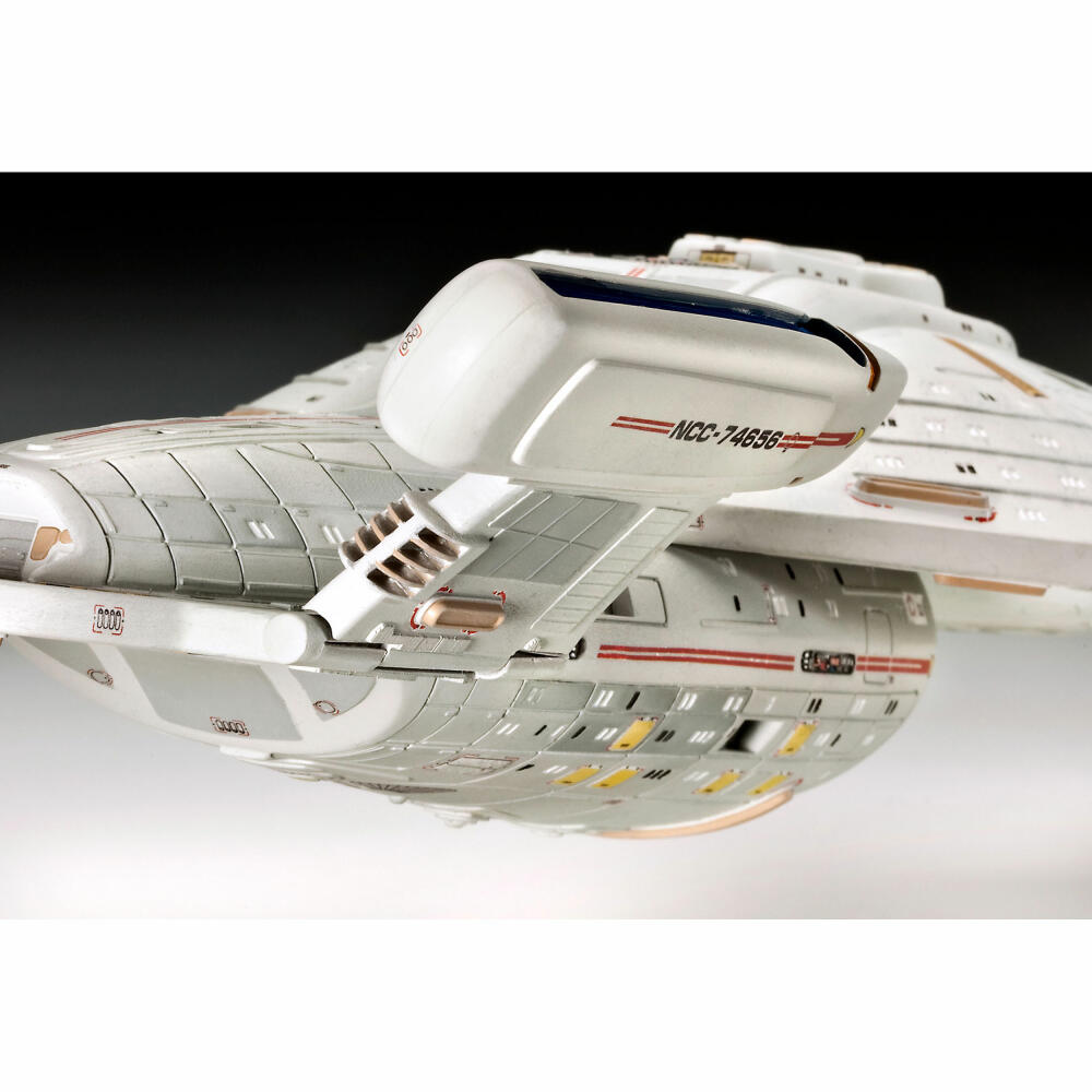 Revell Raumfahrt-Modellbausatz U.S.S. Voyager, Raumschiff, Star Trek, 67 Teile, 1:670, 04992