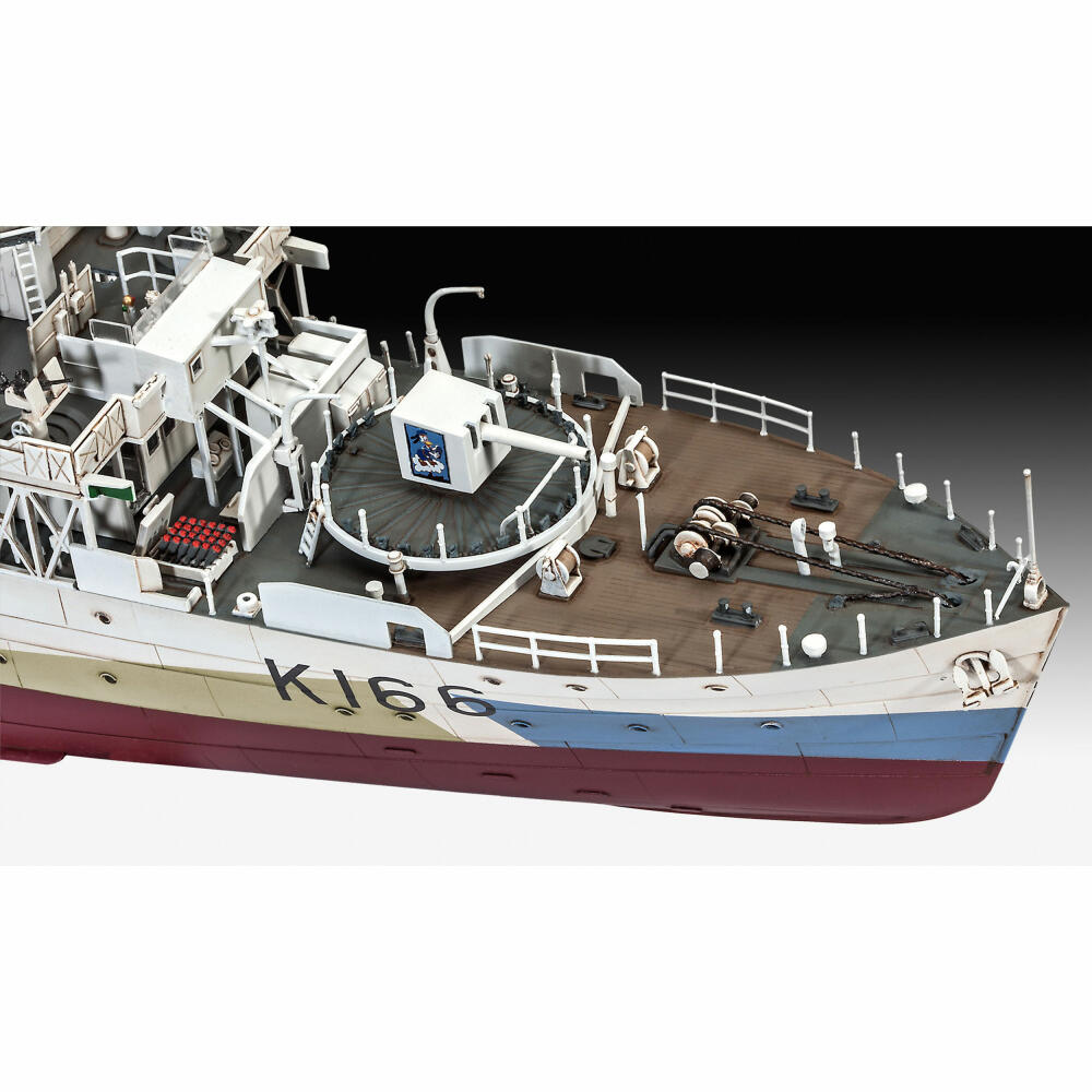 Revell Schiff-Modellbausatz Flower Class Corvette HMCS Snowberry, Korvette, 501 Teile, 1:144, 05132