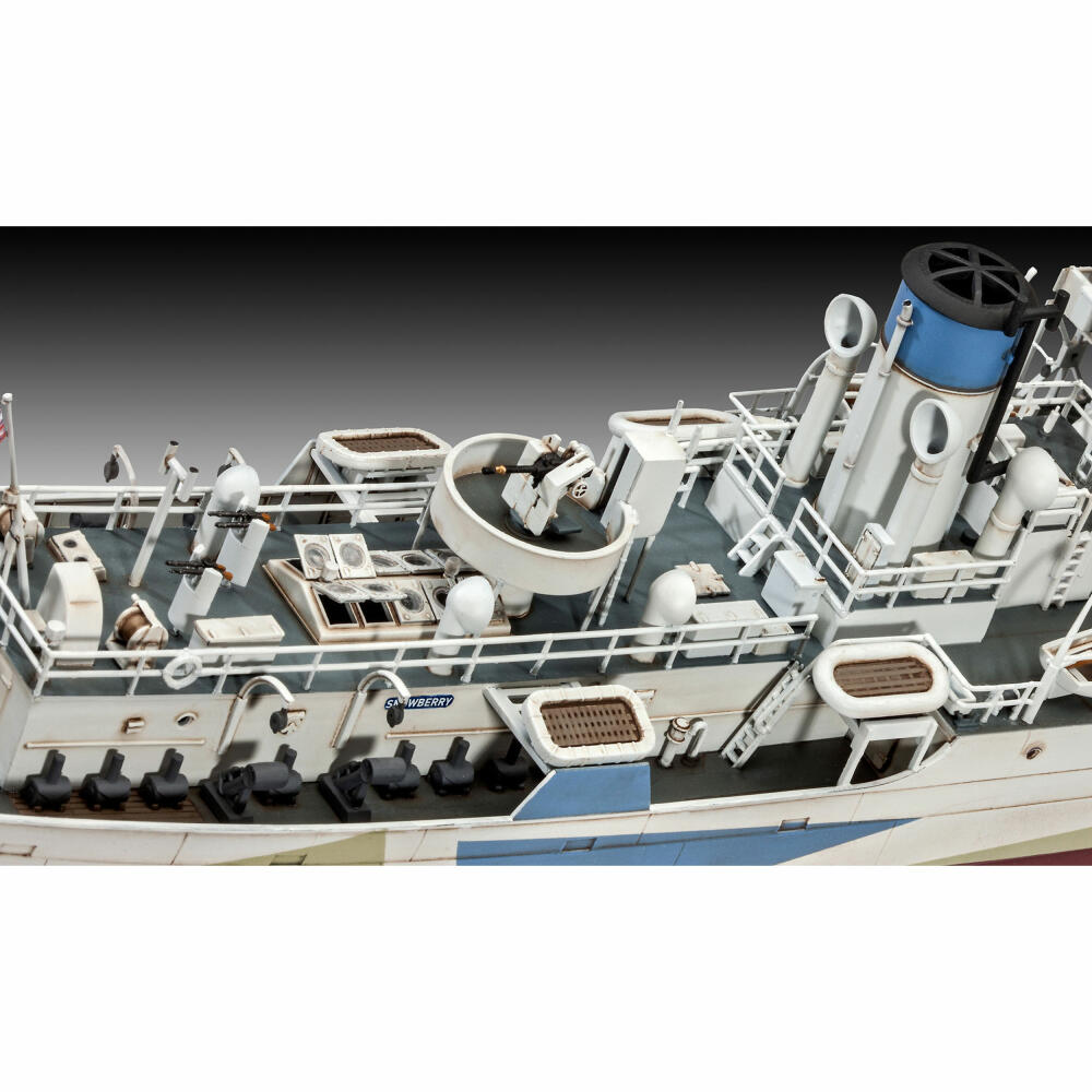 Revell Schiff-Modellbausatz Flower Class Corvette HMCS Snowberry, Korvette, 501 Teile, 1:144, 05132