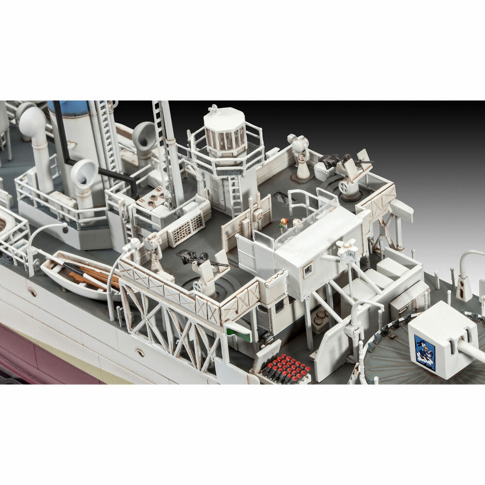 Revell Schiff-Modellbausatz Flower Class Corvette HMCS Snowberry, Korvette, 501 Teile, 1:144, 05132