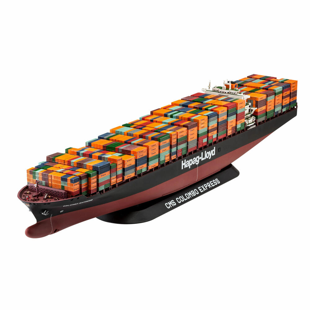 Revell Schiff-Modellbausatz Container Ship Colombo Express, Containerschiff, Frachtschiff, 226 Teile, 1:700, 05152