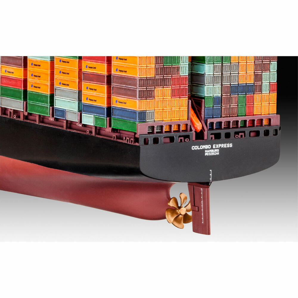 Revell Schiff-Modellbausatz Container Ship Colombo Express, Containerschiff, Frachtschiff, 226 Teile, 1:700, 05152
