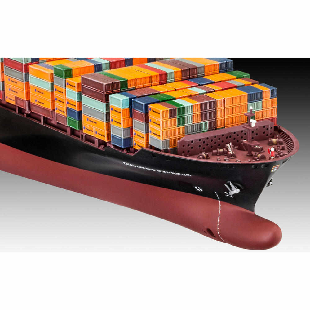 Revell Schiff-Modellbausatz Container Ship Colombo Express, Containerschiff, Frachtschiff, 226 Teile, 1:700, 05152