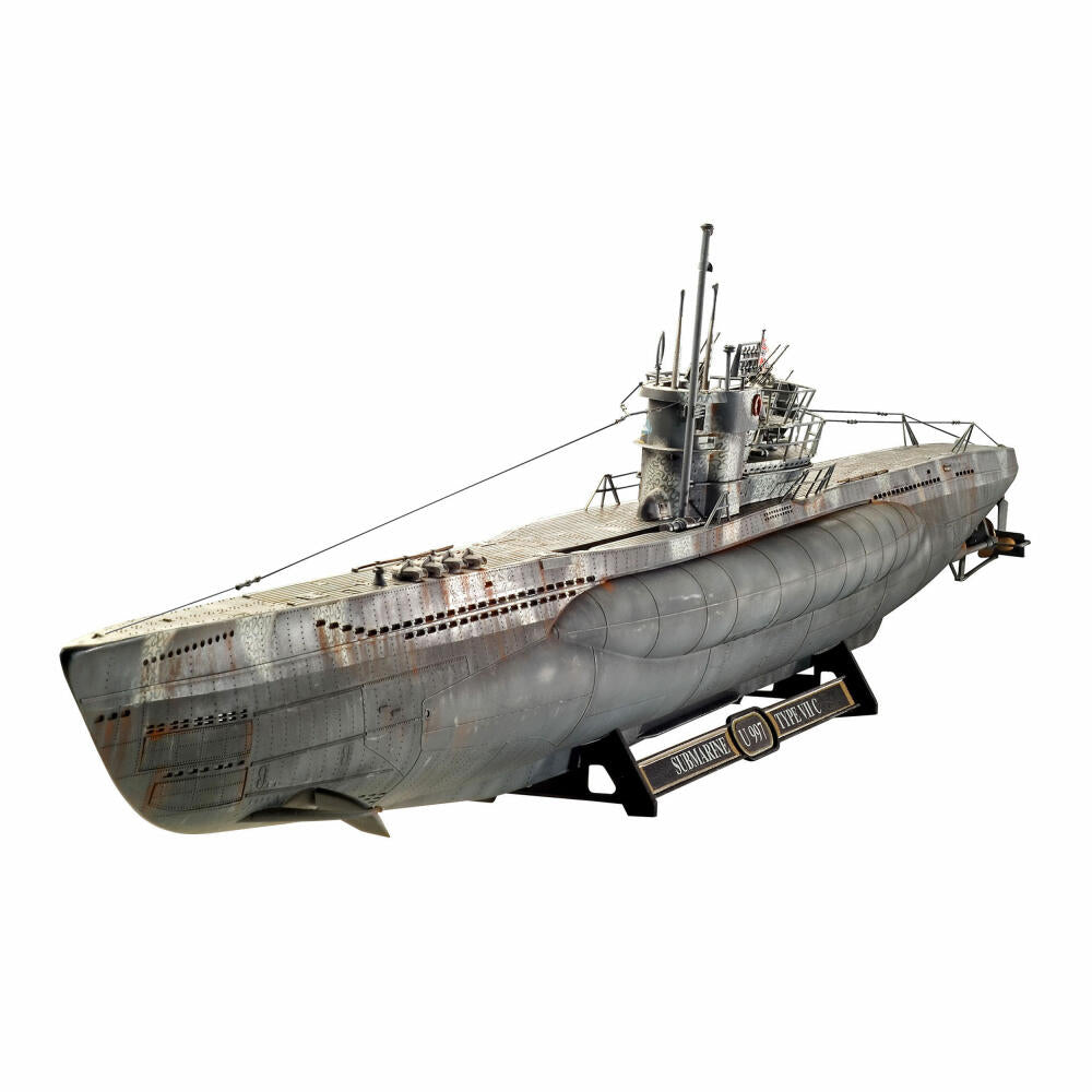 Revell Schiff-Modellbausatz German Submarine Type VII C/41, U-Boot, 832 Teile, 1:72, 05163