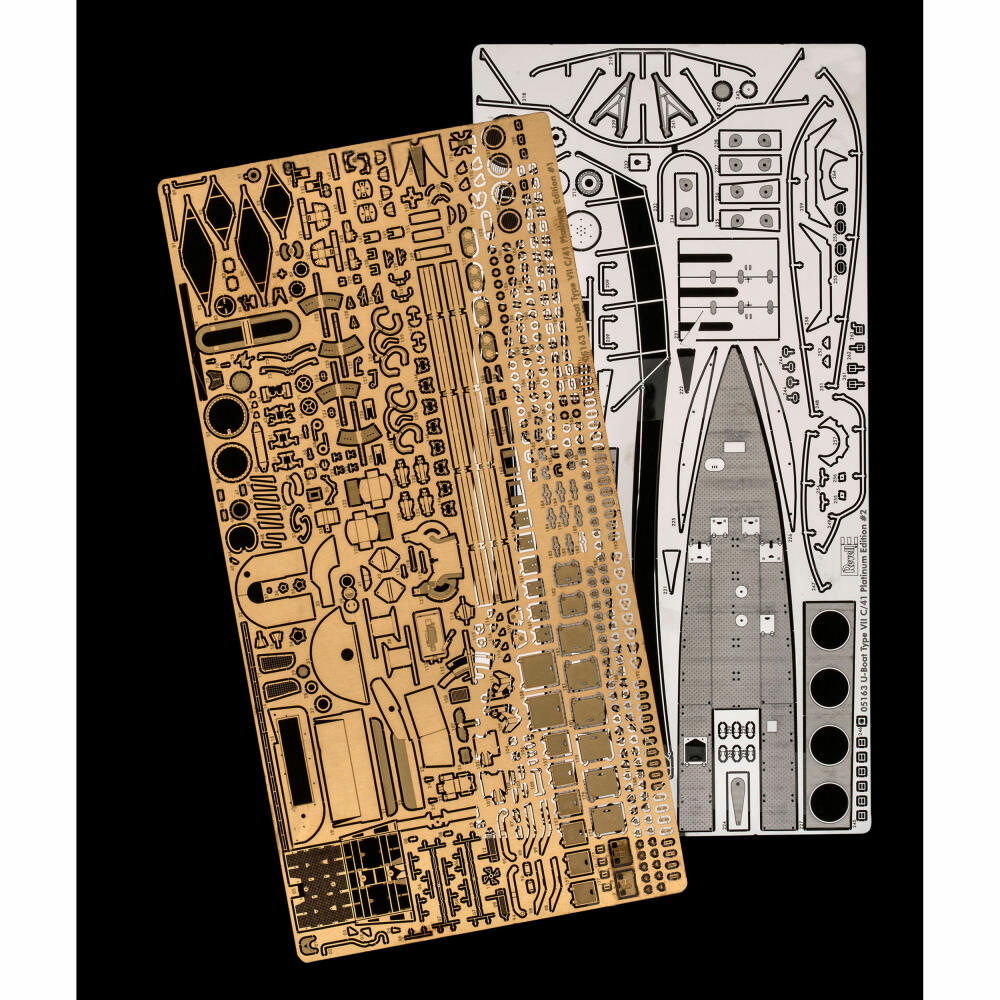 Revell Schiff-Modellbausatz German Submarine Type VII C/41, U-Boot, 832 Teile, 1:72, 05163