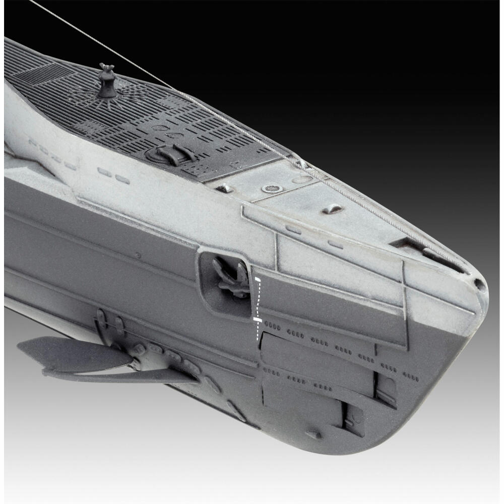 Revell Schiff-Modellbausatz German Submarine Type IX C/40 U190, U-Boot, 115 Teile, 1:144, 05167