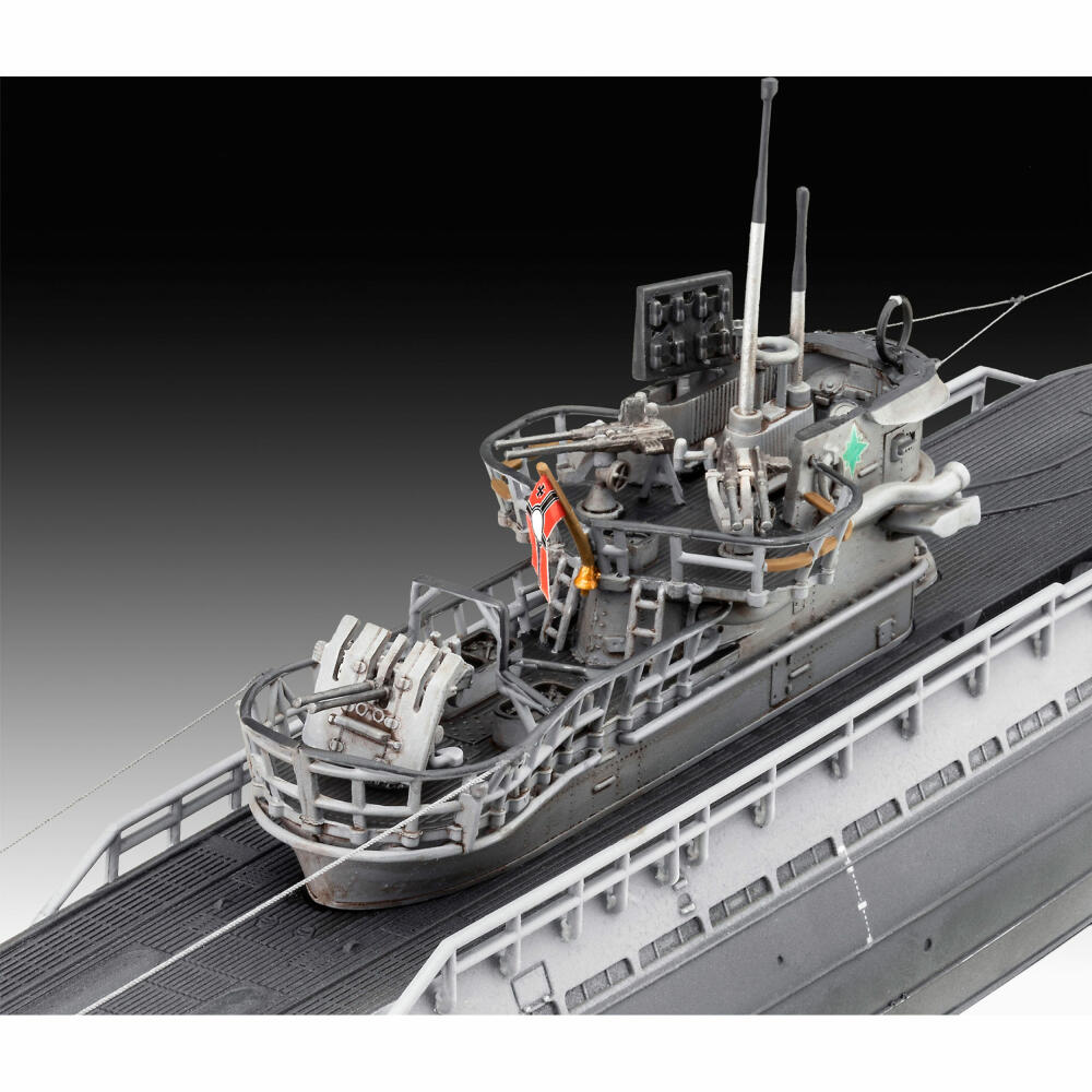 Revell Schiff-Modellbausatz German Submarine Type IX C/40 U190, U-Boot, 115 Teile, 1:144, 05167