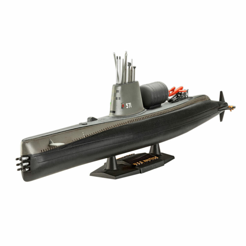 Revell Schiff-Modellbausatz U.S.S. Nautilus, U-Boot, 30 Teile, 1:305, 05184