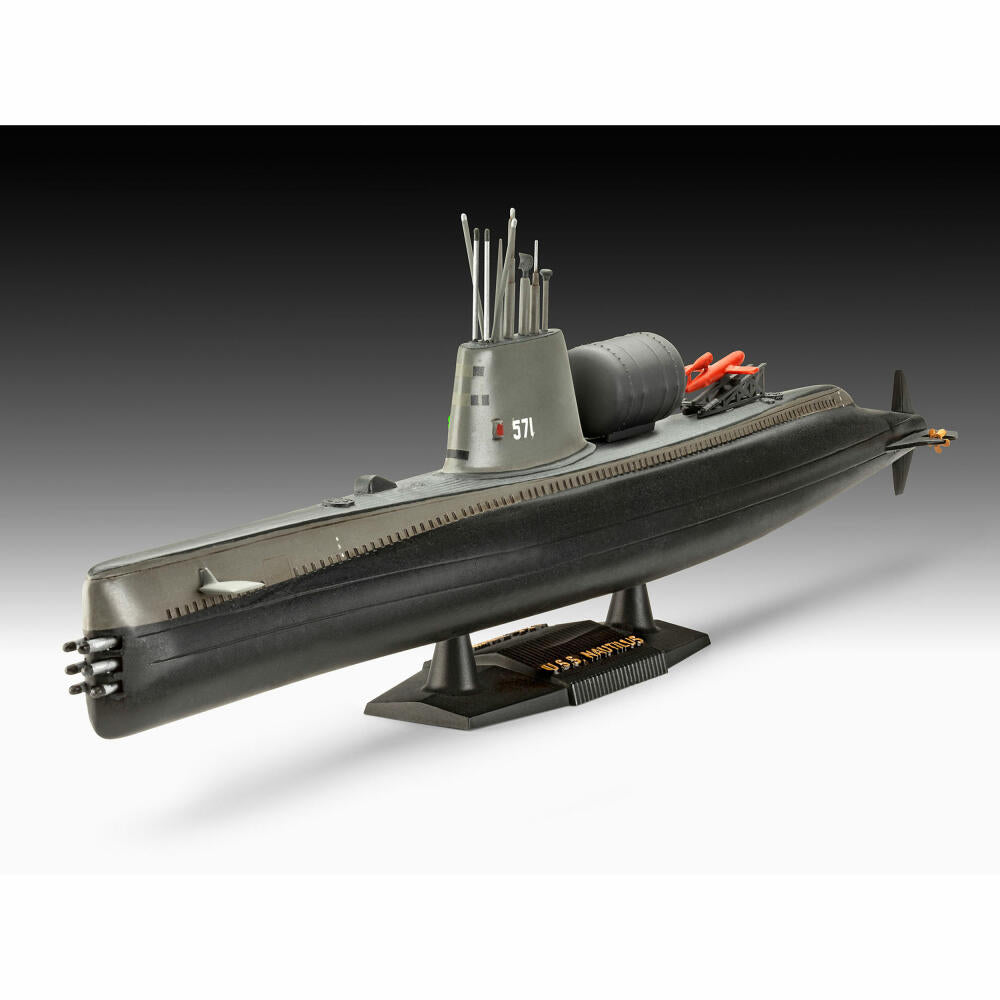 Revell Schiff-Modellbausatz U.S.S. Nautilus, U-Boot, 30 Teile, 1:305, 05184