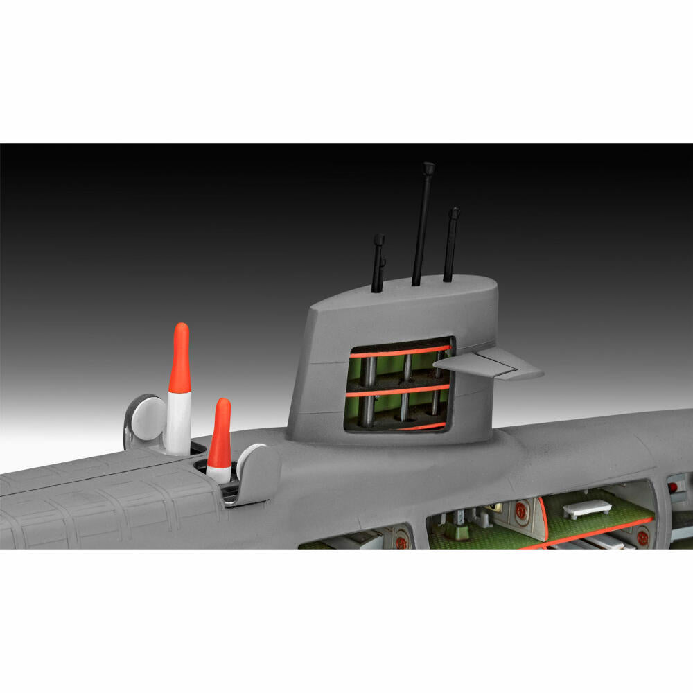 Revell Schiff-Modellbausatz S.S.B. Abraham Lincoln with Interior, U-Boot, 158 Teile, 1:253, 05185