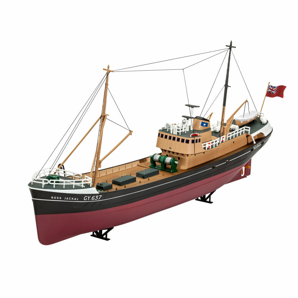 Revell Schiff-Modellbausatz Northsea Fishing Trawler, Fischkutter, 61 Teile, 1:142, 05204