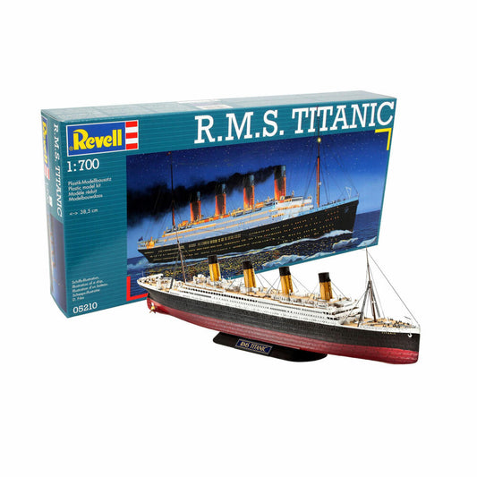 Revell Schiff-Modellbausatz R.M.S. Titanic, Kreuzfahrtschiff, 132 Teile, 1:700, 05210