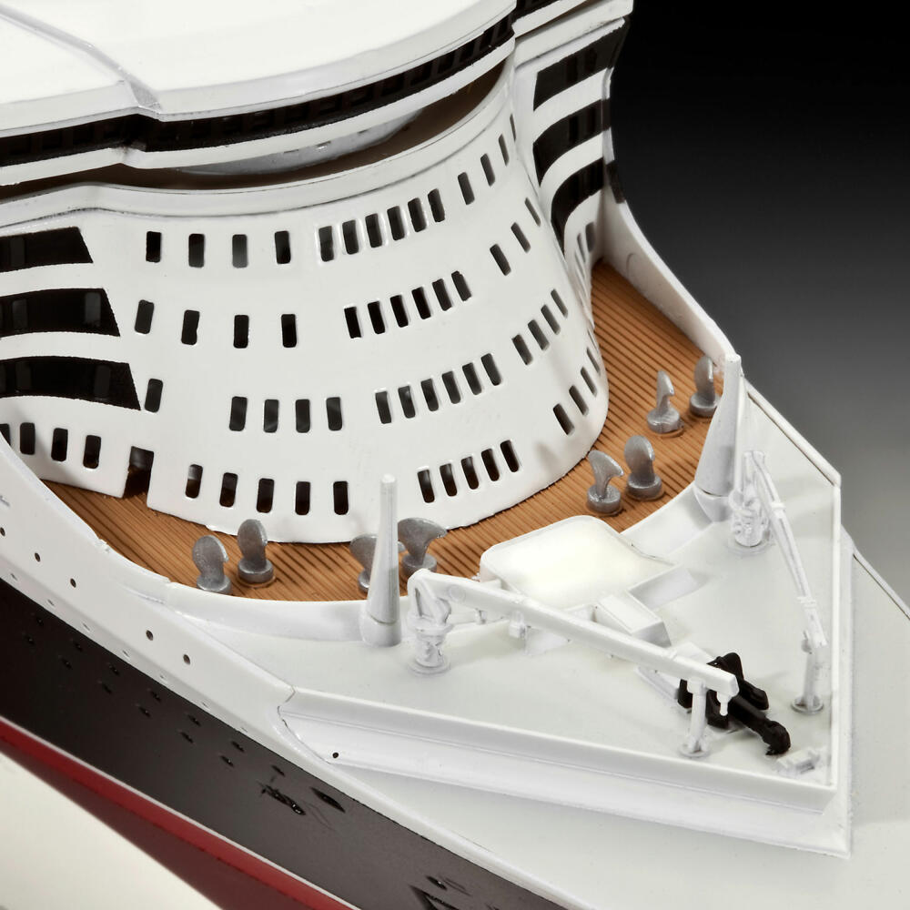 Revell Schiff-Modellbausatz Ocean Liner Queen Mary 2, Kreuzfahrtschiff, 323 Teile, 1:700, 05231