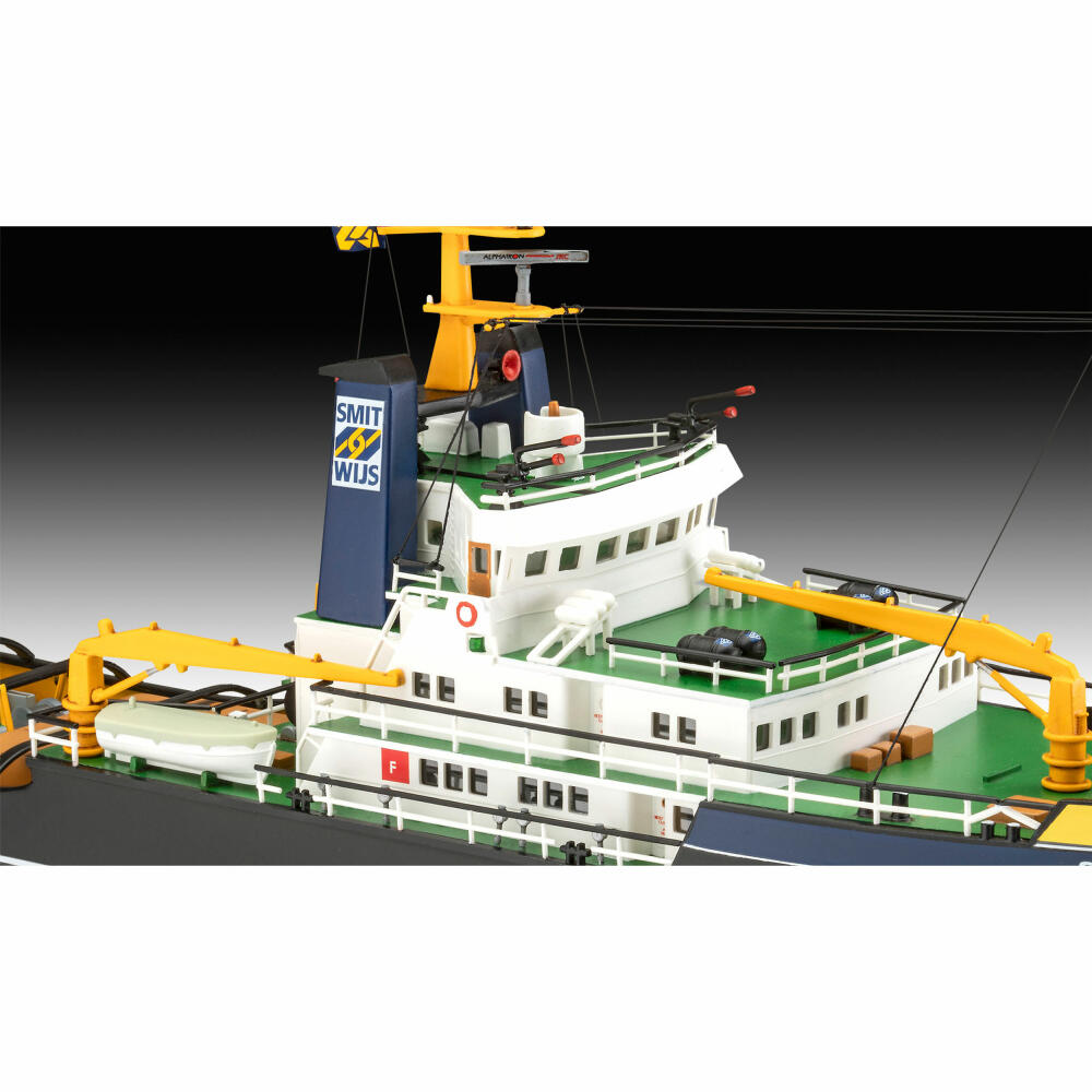 Revell Schiff-Modellbausatz Tug Boat Smit Houston, Schlepper, 140 Teile, 1:200, 05239