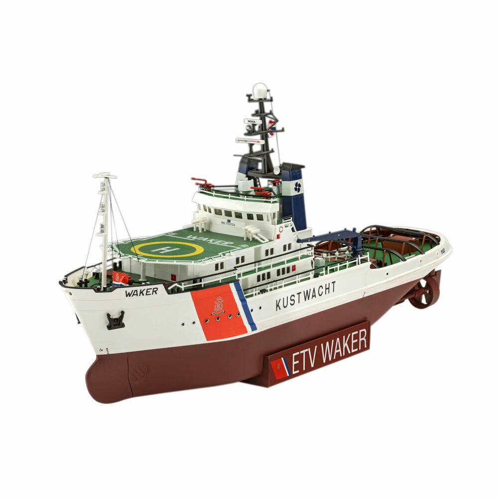 Revell Schiff-Modellbausatz ETV Waker, Küstenwache, 150 Teile, 1:200, 05240