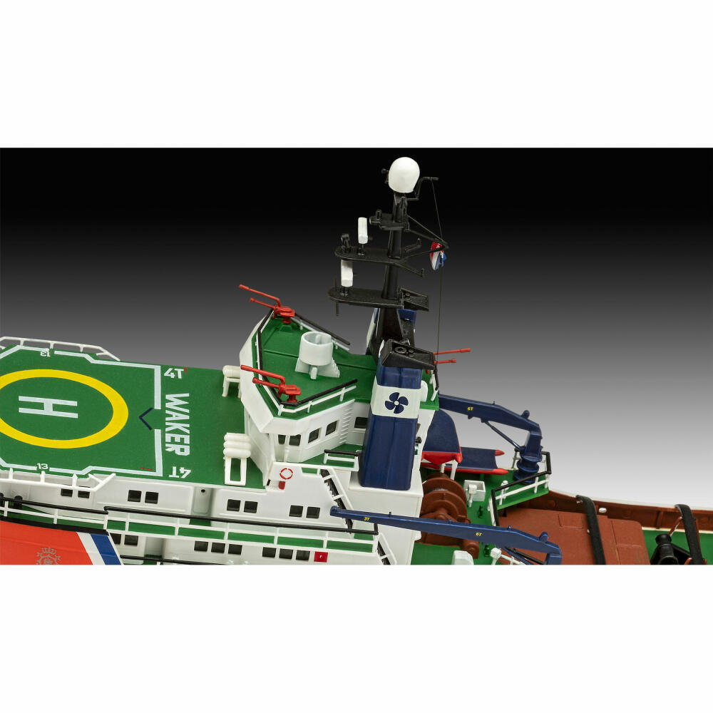 Revell Schiff-Modellbausatz ETV Waker, Küstenwache, 150 Teile, 1:200, 05240