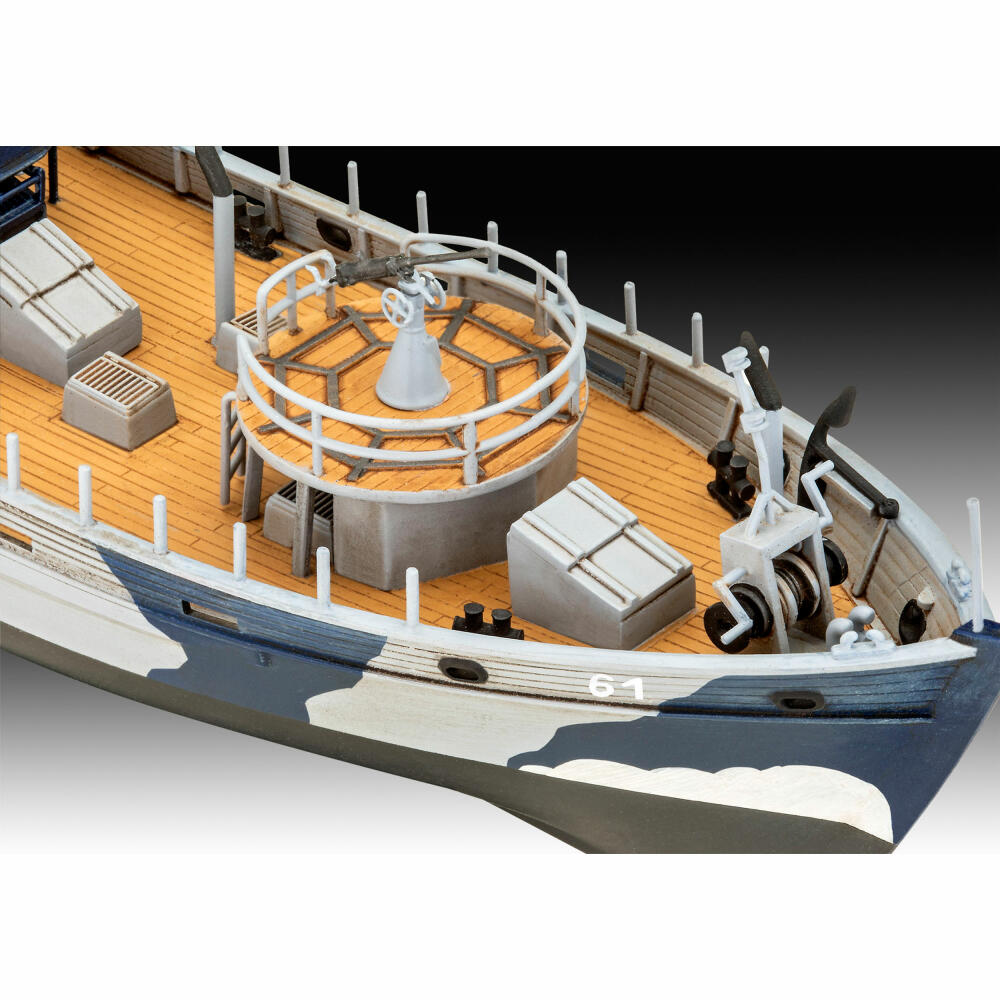 Revell Schiff-Modellbausatz Kriegsfischkutter KFK, 102 Teile, 1:144, 05242
