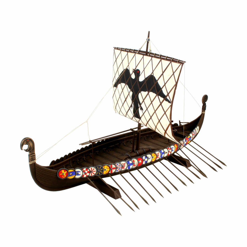 Revell Schiff-Modellbausatz Viking Ship, Wikinger-Langboot, 131 Teile, 1:50, 05403