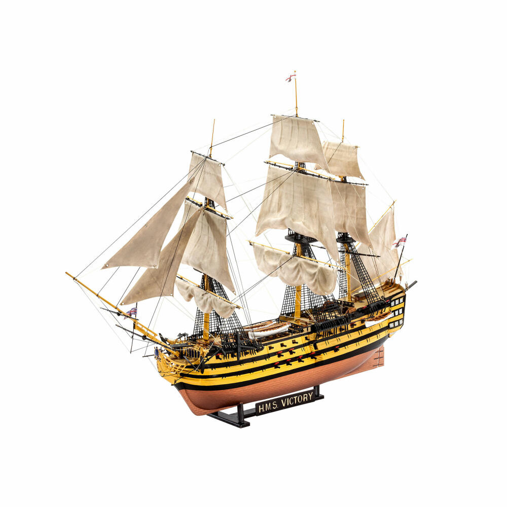 Revell Schiff-Modellbausatz H.M.S. Victory, Segelschiff, Schlachtschiff, 269 Teile, 1:225, 05408