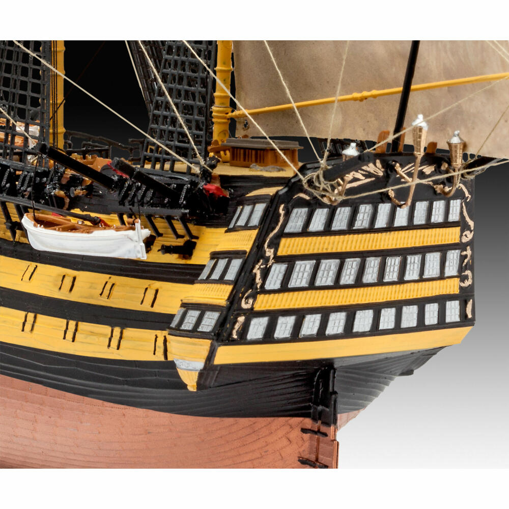 Revell Schiff-Modellbausatz H.M.S. Victory, Segelschiff, Schlachtschiff, 269 Teile, 1:225, 05408