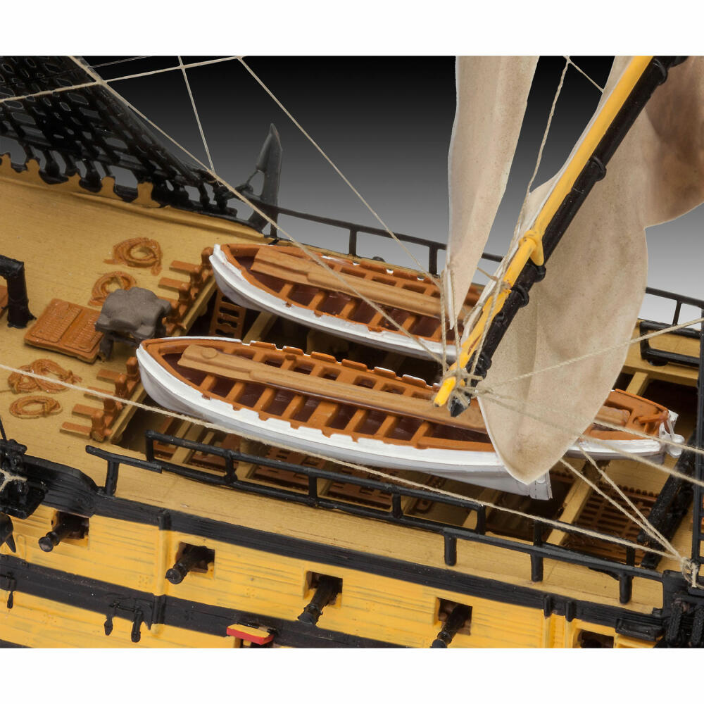 Revell Schiff-Modellbausatz H.M.S. Victory, Segelschiff, Schlachtschiff, 269 Teile, 1:225, 05408