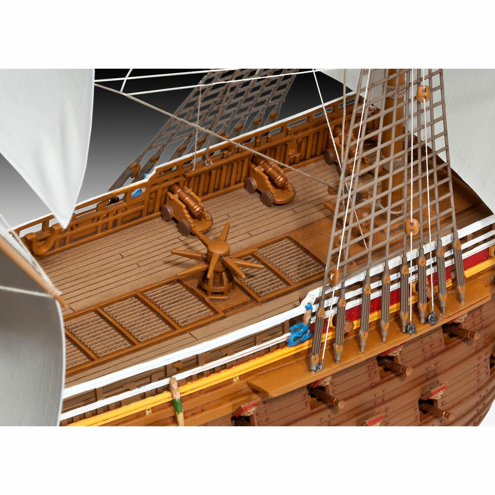 Revell Schiff-Modellbausatz Swedish Regal Warship Vasa, Segelschiff, Schlachtschiff, 330 Teile, 1:150, 05414
