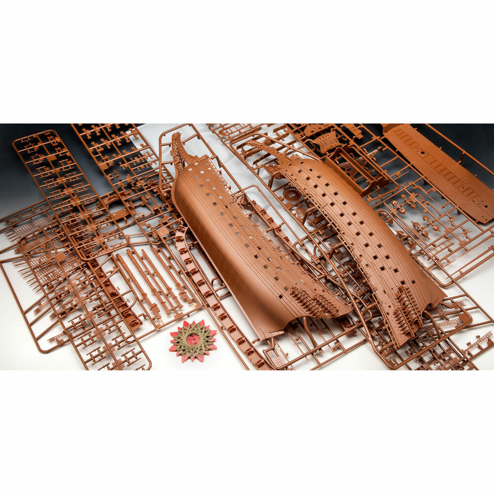 Revell Schiff-Modellbausatz Swedish Regal Warship Vasa, Segelschiff, Schlachtschiff, 330 Teile, 1:150, 05414