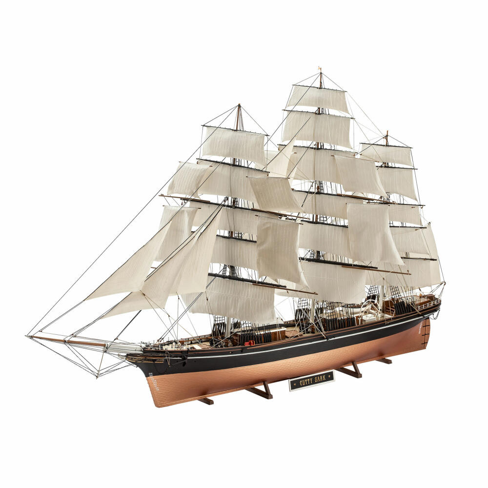 Revell Schiff-Modellbausatz Cutty Sark, Klipper, 698 Teile, 1:96, 05422