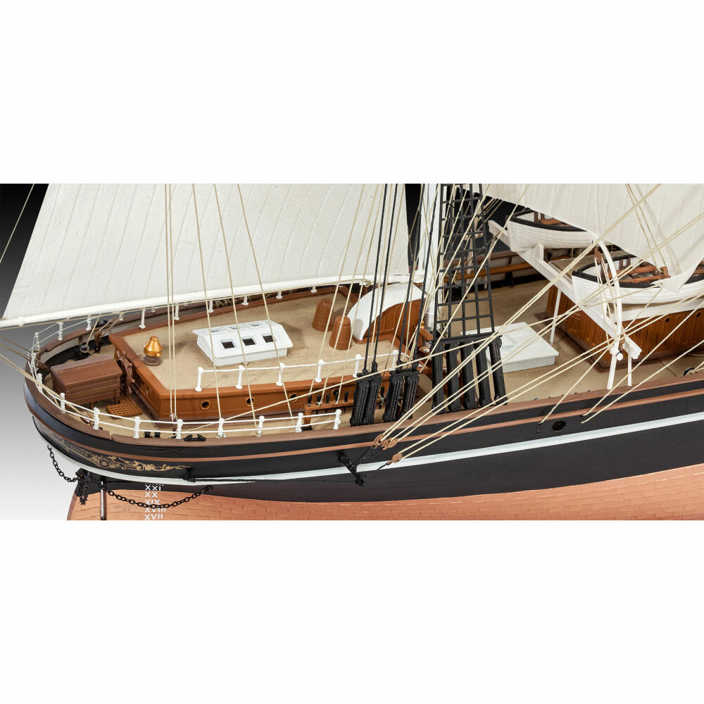 Revell Schiff-Modellbausatz Cutty Sark, Klipper, 698 Teile, 1:96, 05422