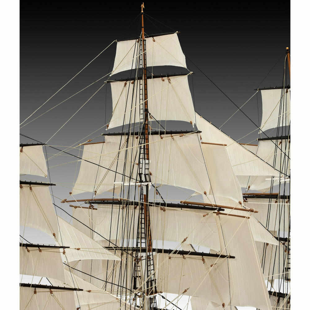 Revell Schiff-Modellbausatz Cutty Sark, Klipper, 698 Teile, 1:96, 05422
