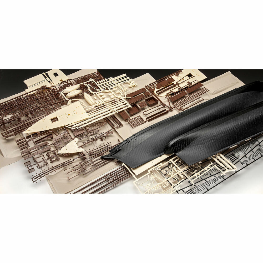 Revell Schiff-Modellbausatz Cutty Sark, Klipper, 698 Teile, 1:96, 05422