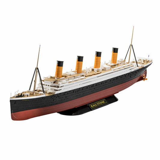 Revell Schiff-Modellbausatz R.M.S. Titanic Click System, Kreuzfahrtschiff, 156 Teile, 1:600, 05497