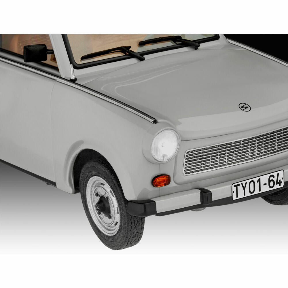 Revell Fahrzeug-Modellbausatz Trabant 601 60th Anniversary Exclusive Edition, Trabi, 136 Teile, 1:24, 05630