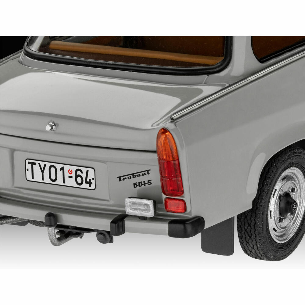 Revell Fahrzeug-Modellbausatz Trabant 601 60th Anniversary Exclusive Edition, Trabi, 136 Teile, 1:24, 05630